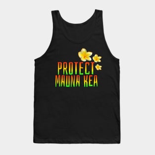 Hawaii t-shirt designs protect Mauna Kea Tank Top